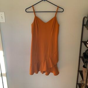 Burnt Orange 🍊 Going Out Dress